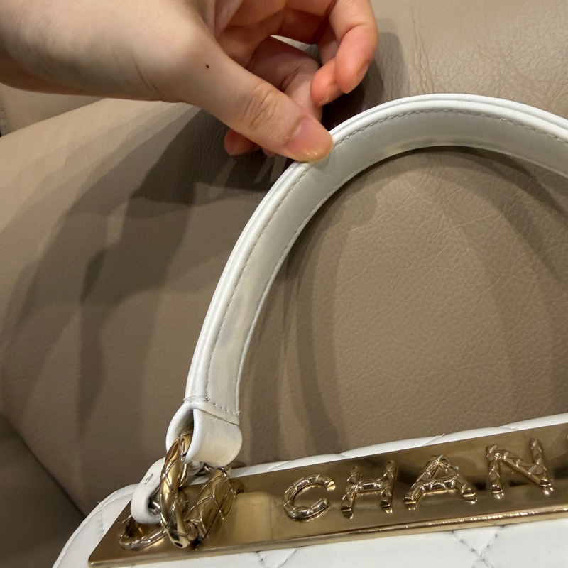 大全配🈶️購證❤️22年芯片款❤️香奈兒 #白金 #trendyCC 小號 #CF25 #handle-70