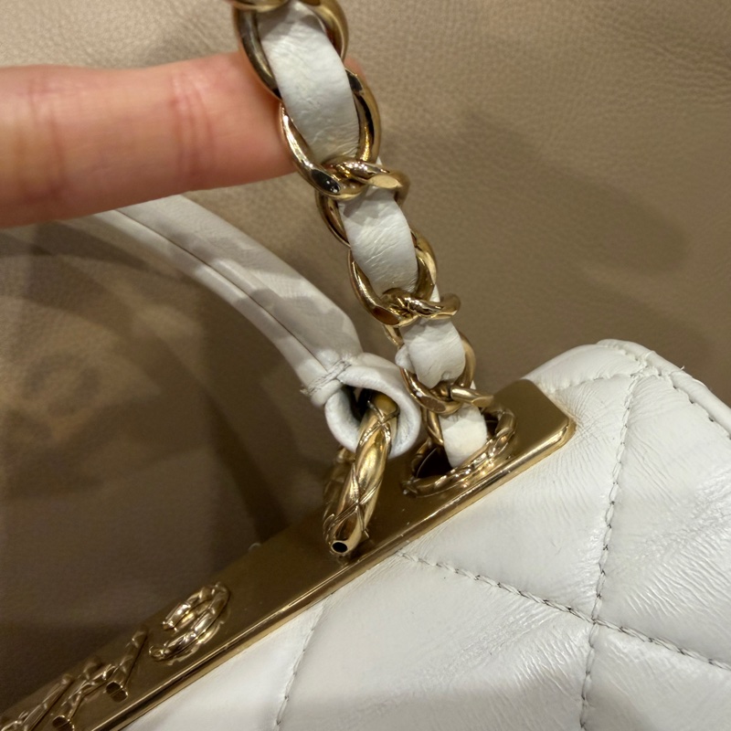 大全配🈶️購證❤️22年芯片款❤️香奈兒 #白金 #trendyCC 小號 #CF25 #handle-73