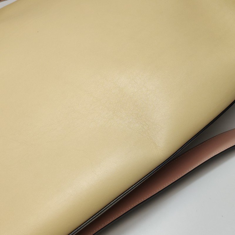 Celine Twisted Cabas小號牛皮拼色紐結子母包單肩包-12