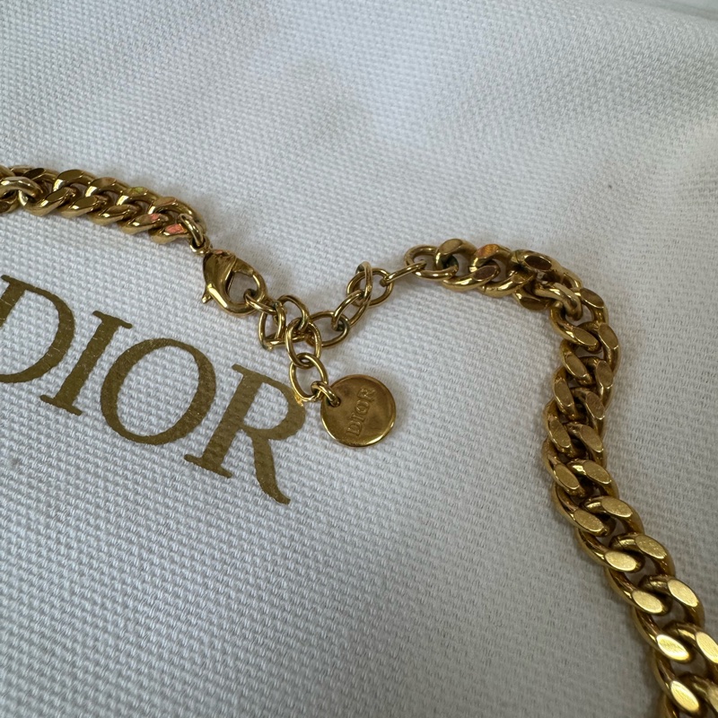 Dior 超美 字母Choker項鏈 頸鏈 /手環-8