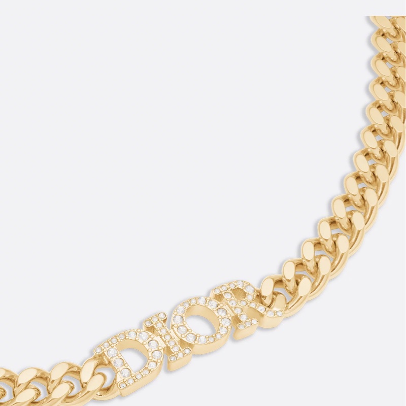 Dior 超美 字母Choker項鏈 頸鏈 /手環-10