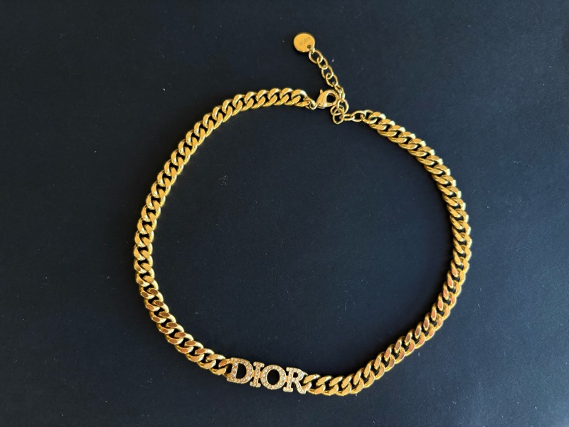 全新 Dior 超美 字母Choker項鏈 頸鏈 /手環-0