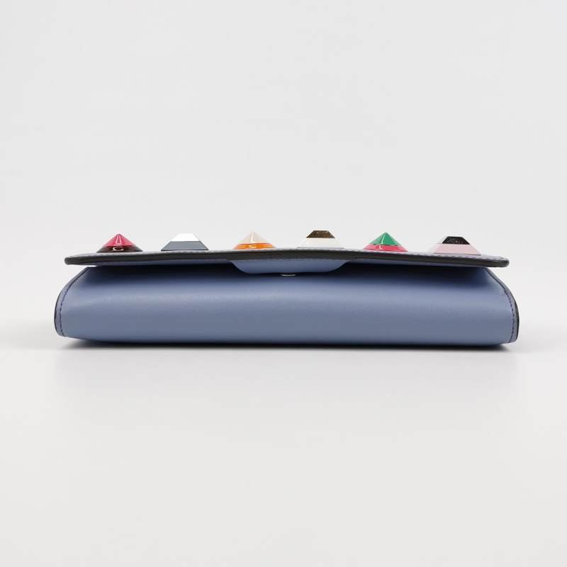 Fendi牛皮字母logo斜挎包單肩包-5