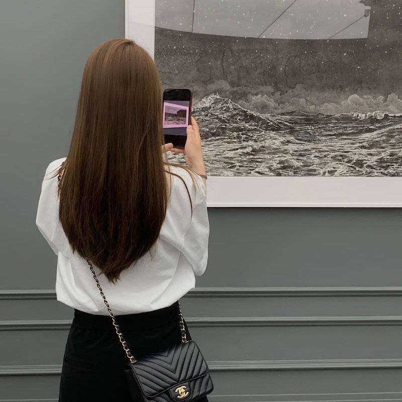 CHANEL V紋口蓋方胖子 17 - 黑金29開-8