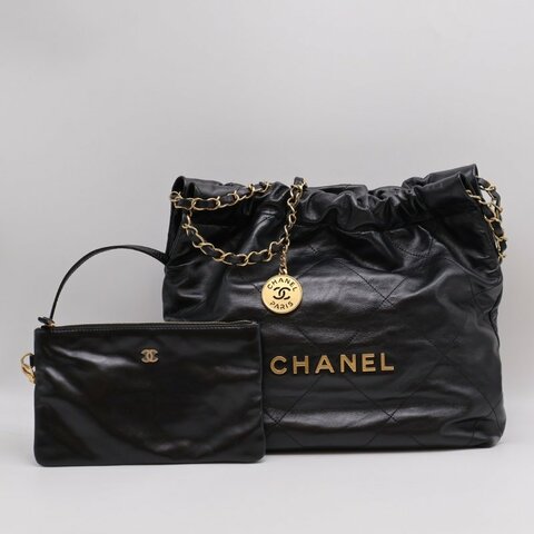 CHANEL 22 Bag - 小號黑金