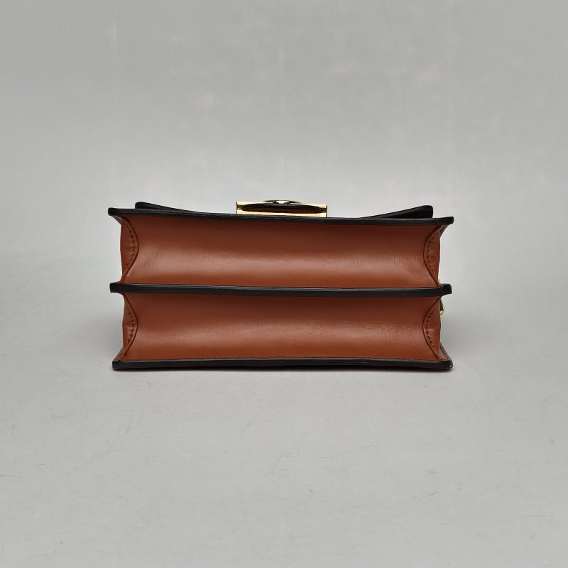 LOUIS VUITTON Dauphine達芙妮中號25老花PVC晶片肩背包-4