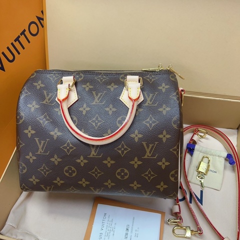 【有購證 全新大全套✨】LV Speedy25 芯片款