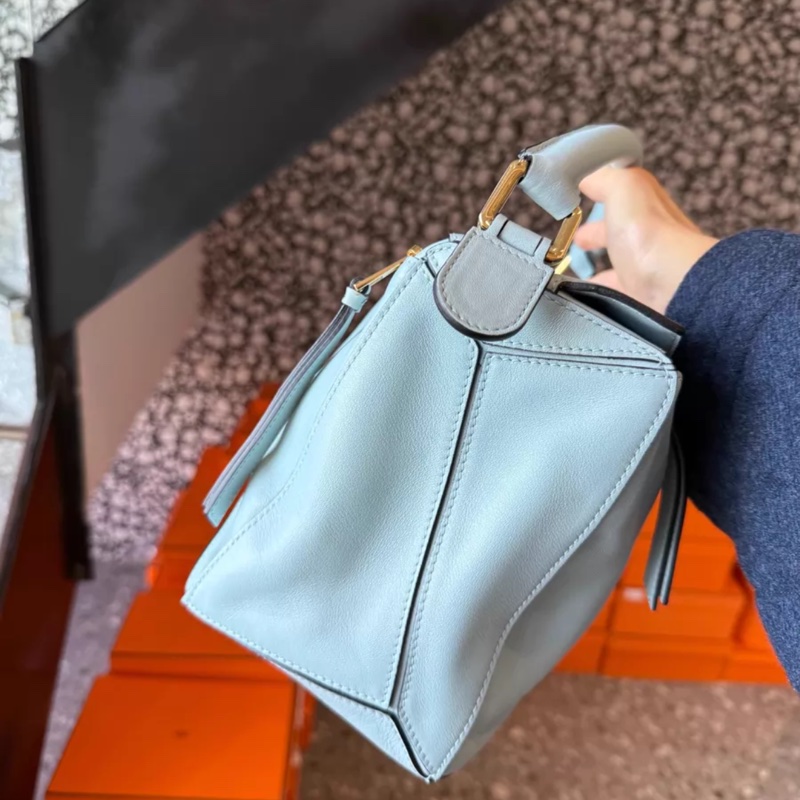 羅意威 中號puzzle 16產 馬卡龍藍-1