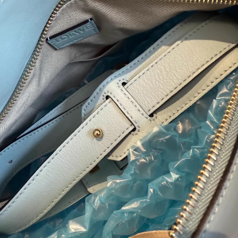 羅意威 中號puzzle 16產 馬卡龍藍-4