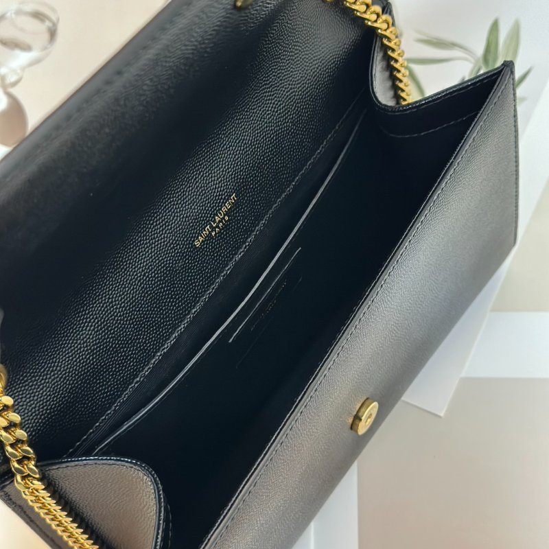 YSL Kate 鍊帶斜背包 - 黑金-3
