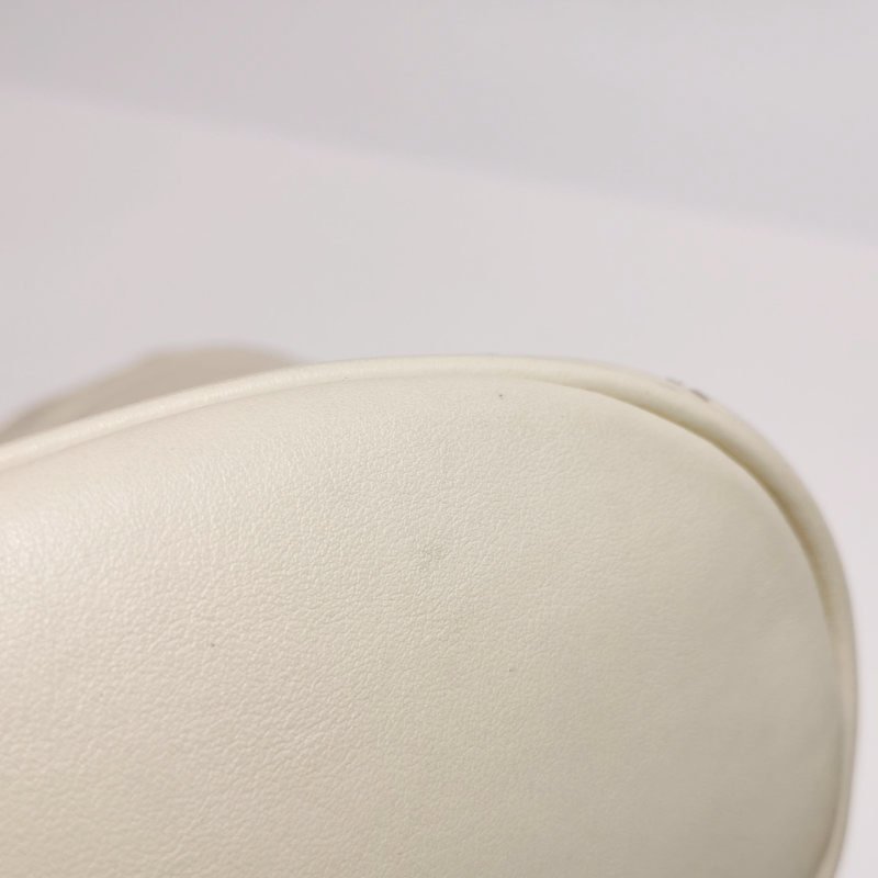 Gucci GG Marmont迷你牛皮V紋絎縫雙G標誌水桶包斜挎包單肩包-18