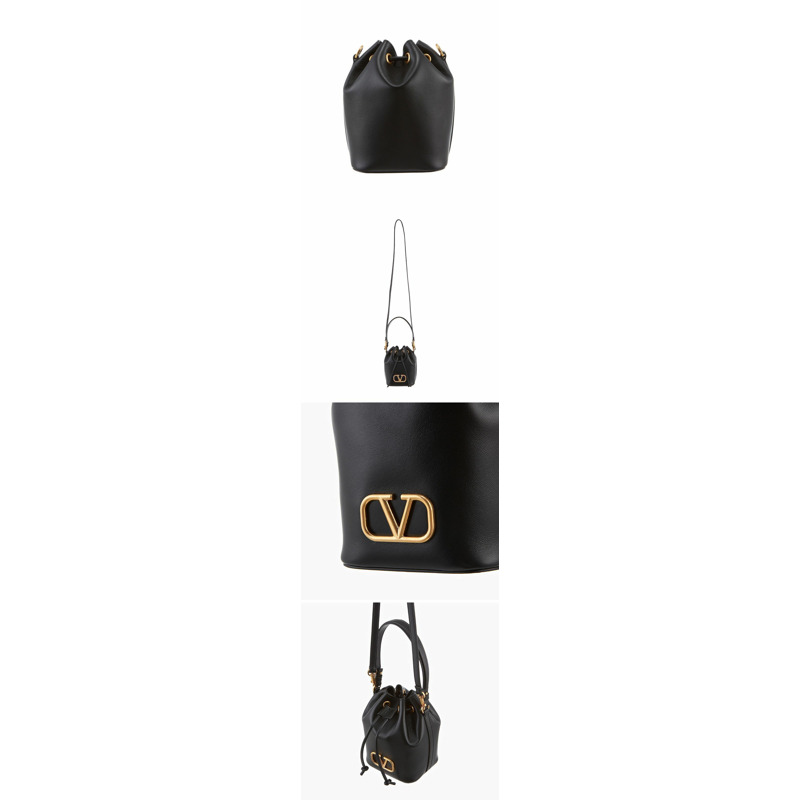 VALENTINO Garavani V Logo 迷你水桶包 女士單肩包 6W2P0Z44 VNL 0NO-7