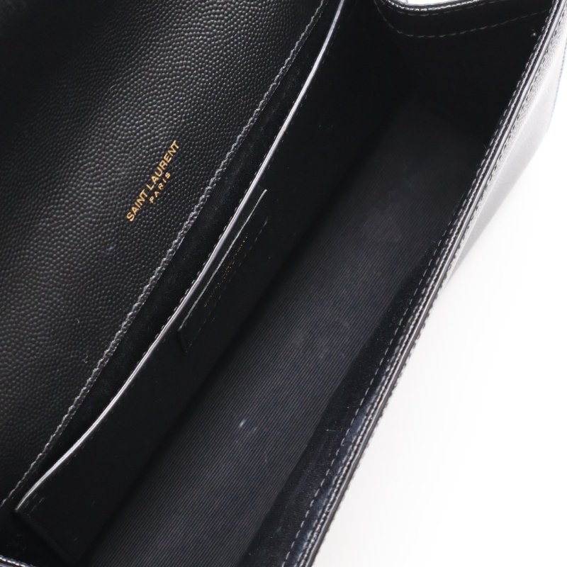 YSL Kate 鍊帶斜背包 - 黑金-3