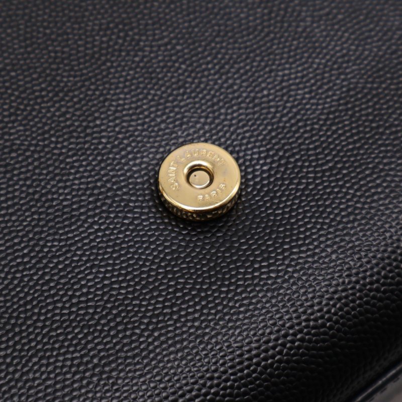 YSL Kate 鍊帶斜背包 - 黑金-4