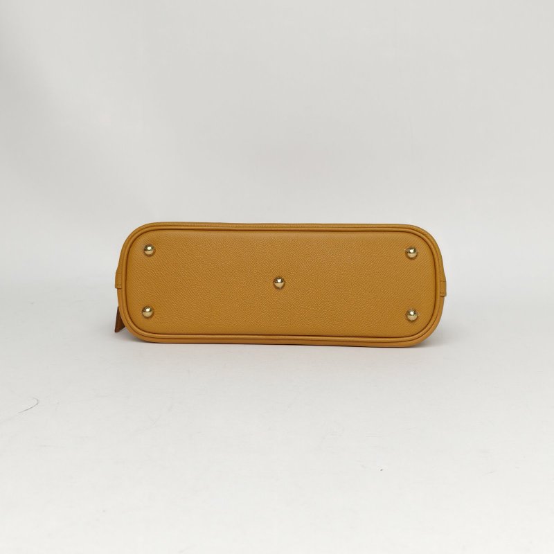 HERMES Bolide保齡球包252S芝麻色Epsom皮Z刻肩背包-4