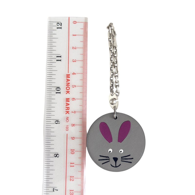 HERMES 兔子🐰 掛飾-8