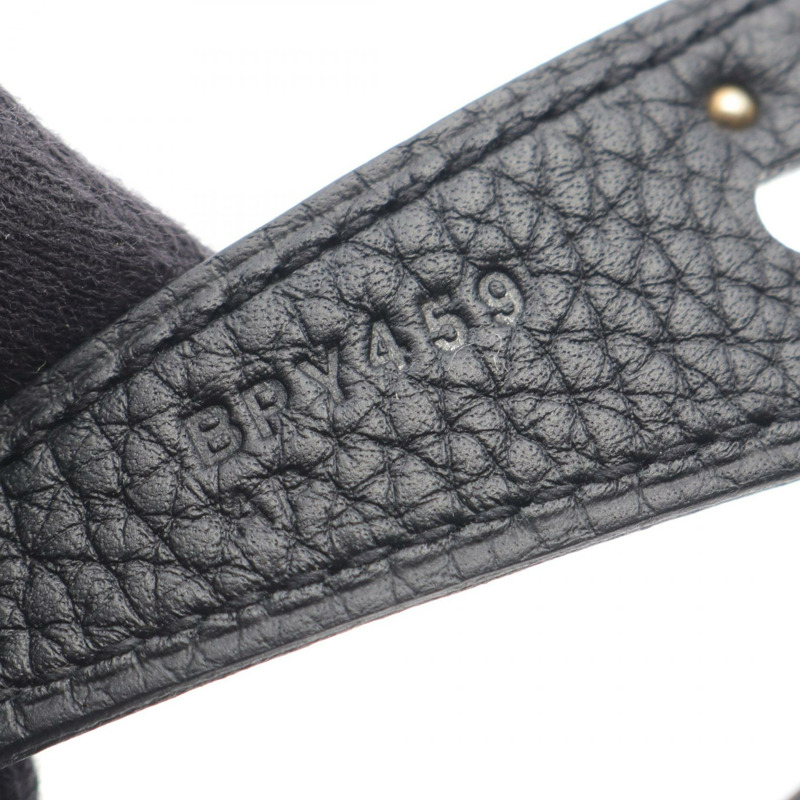 愛馬仕 Lindy 26 單肩包 B 073428CK Taurillon Clemence 黑色 二手 女士 SHW-4