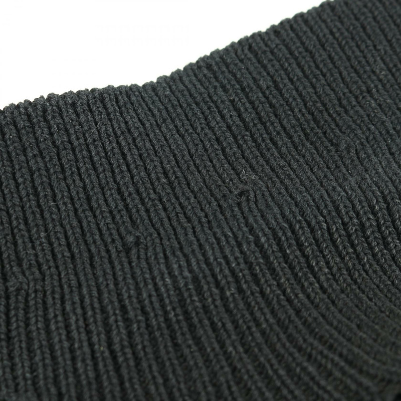 香奈兒 COCO 標誌紐帶長版開襟衫 #34 P63309K48814 棉質 黑色-10