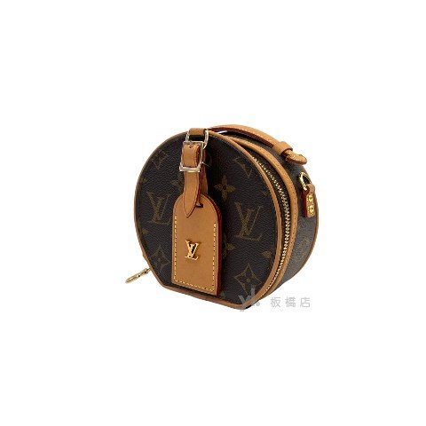 Lv 原花Mini圓餅包Boite Chapeau M44699-3