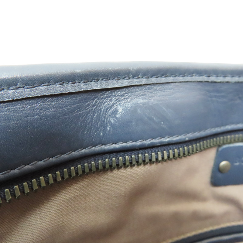 藍色 羊皮編織 公事包 兩用包【BOTTEGA VENETA BV 寶緹嘉】-15