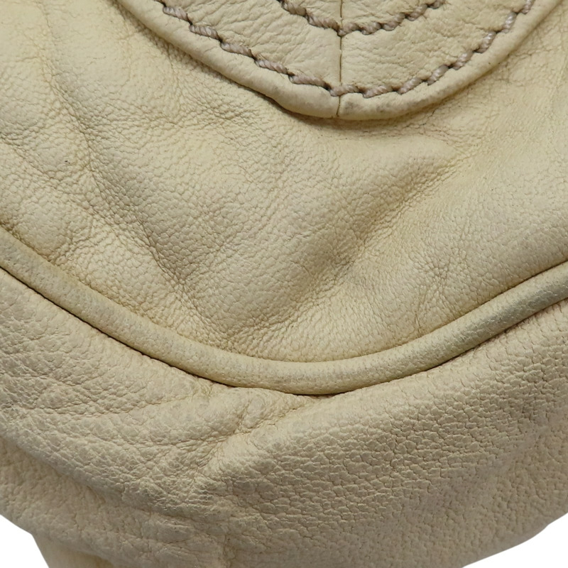 奶油色 牛皮 Multiple Pocket 肩背包【BURBERRY 巴寶莉】-11