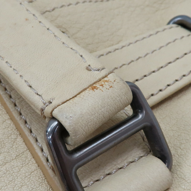 奶油色 牛皮 Multiple Pocket 肩背包【BURBERRY 巴寶莉】-16