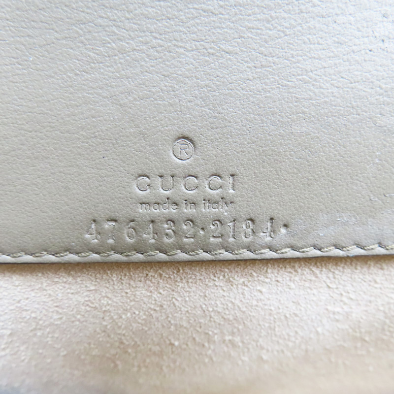 烏木色 PVC塗層帆布 GG Dionysus 肩背包【GUCCI 古馳】 476432-5