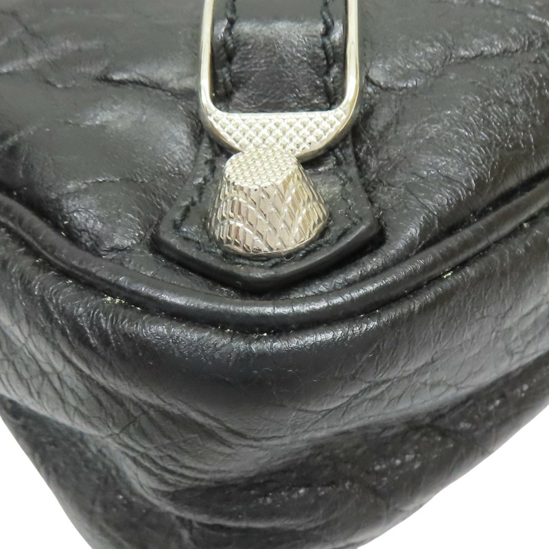 黑色 山羊皮 City giant hip 肩背包【Balenciaga 巴黎世家】 237203-9
