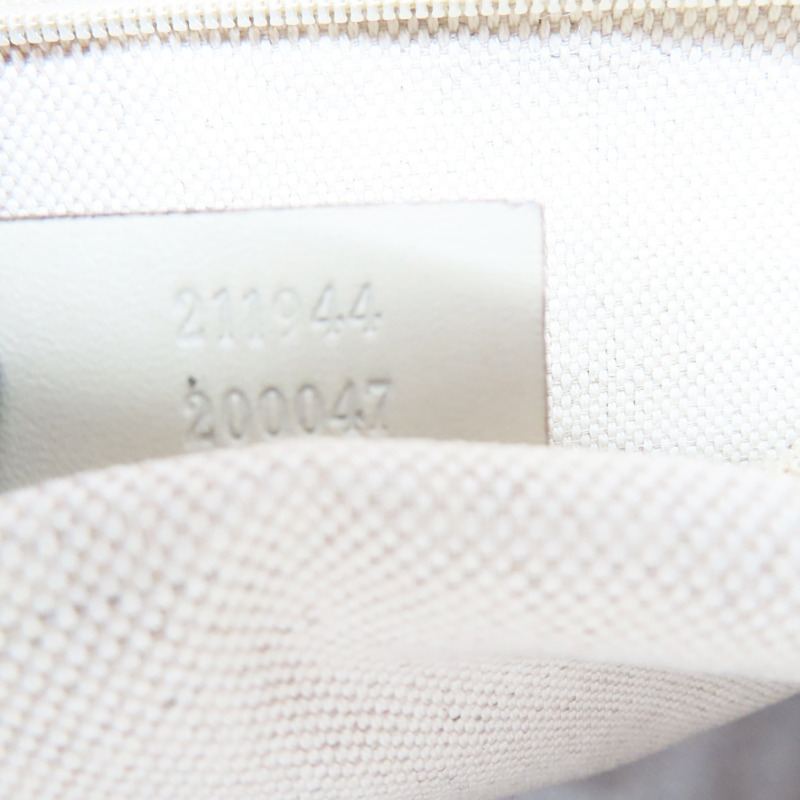 米色 緹花帆布 手提包【GUCCI 古馳】 211944-7