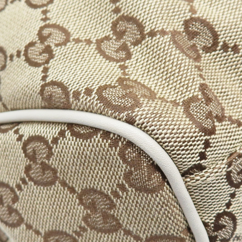 米色 緹花帆布 手提包【GUCCI 古馳】 211944-11