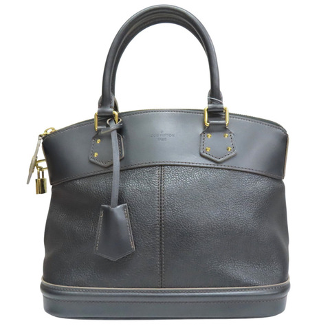 鐵灰色 牛皮 LOCK PM【LOUIS VUITTON LV 路易威登】 M91888