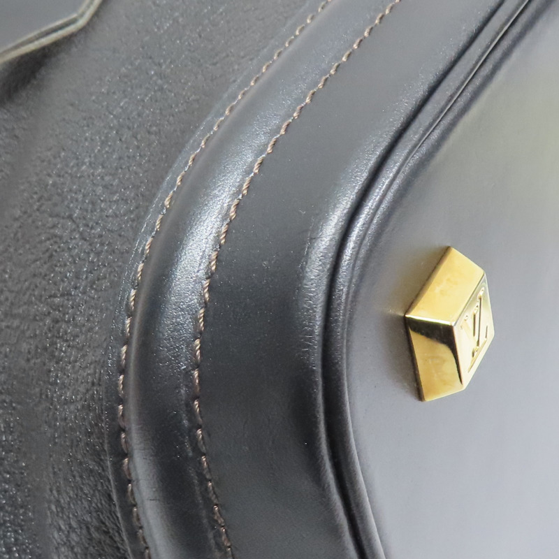 鐵灰色 牛皮 LOCK PM【LOUIS VUITTON LV 路易威登】 M91888-10