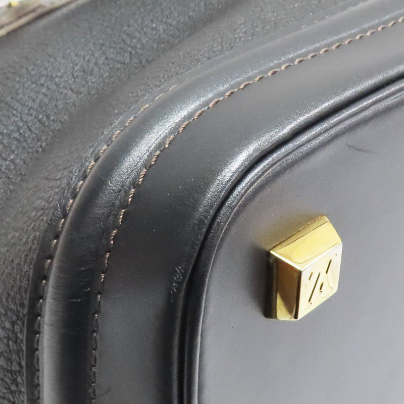 鐵灰色 牛皮 LOCK PM【LOUIS VUITTON LV 路易威登】 M91888-12