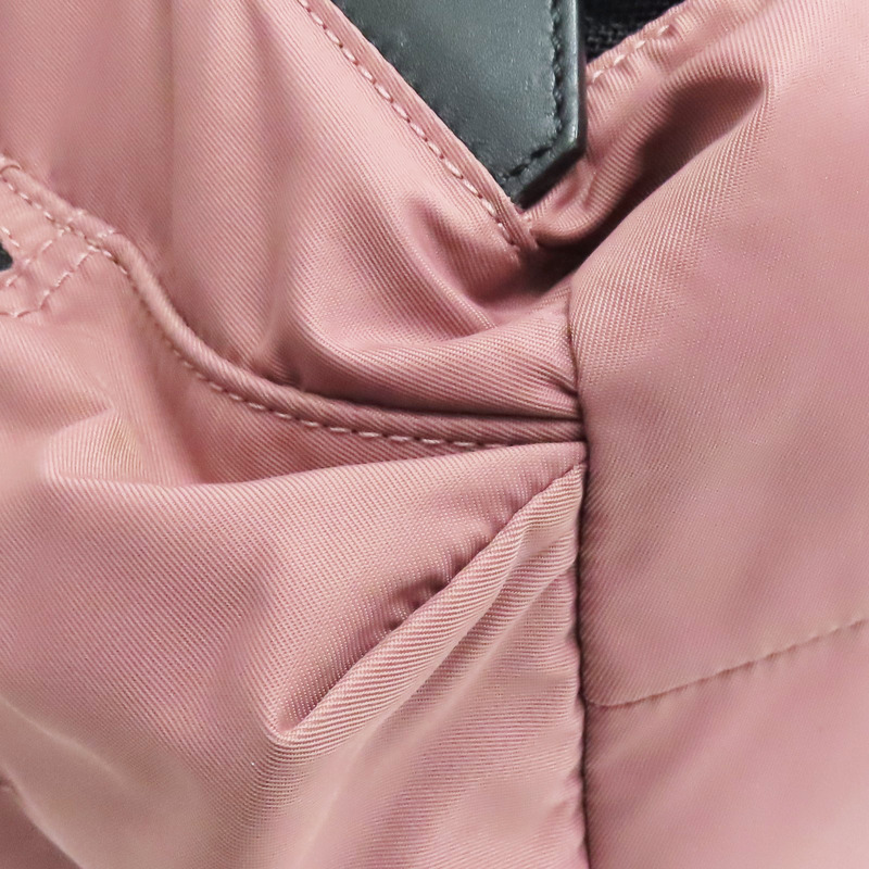 粉色 尼龍 帆布 後背包【BURBERRY 巴寶莉】 4020959-11