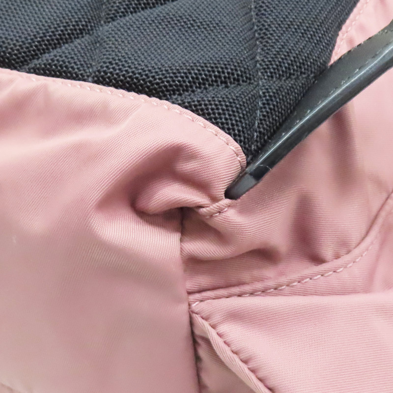 粉色 尼龍 帆布 後背包【BURBERRY 巴寶莉】 4020959-12