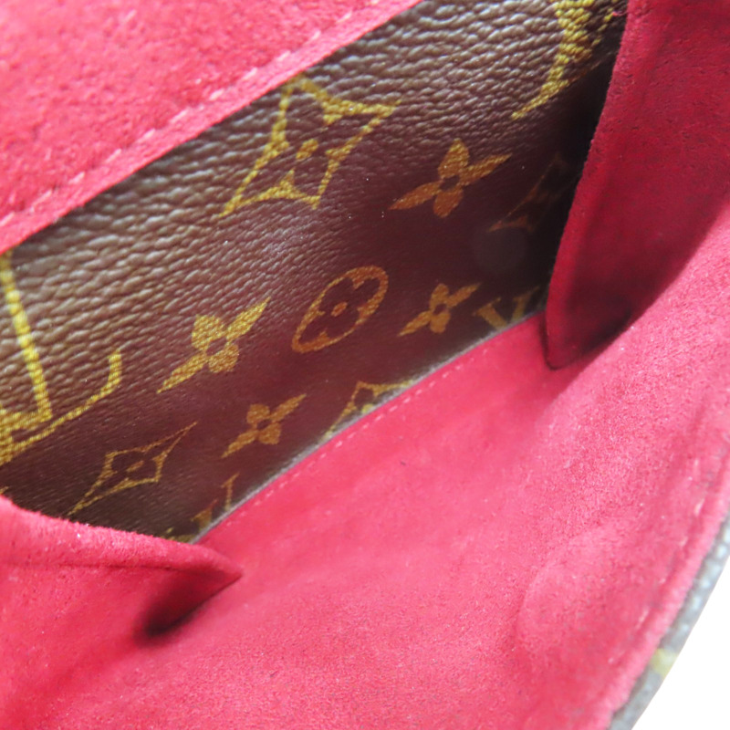 棕色 原花帆布 Viva Cite PM 肩背包【LOUIS VUITTON LV 路易威登】 M51165-5