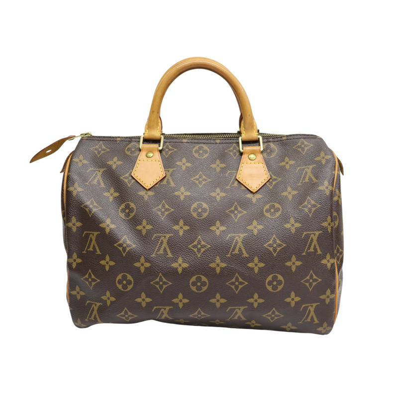 棕色 原花 帆布 SPEEDY 30 手提包 M41526【LOUIS VUITTON LV 路易威登】 M41526-1