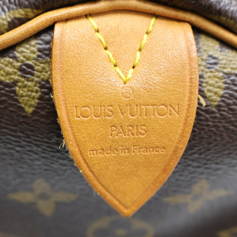 棕色 原花 帆布 SPEEDY 30 手提包 M41526【LOUIS VUITTON LV 路易威登】 M41526-7