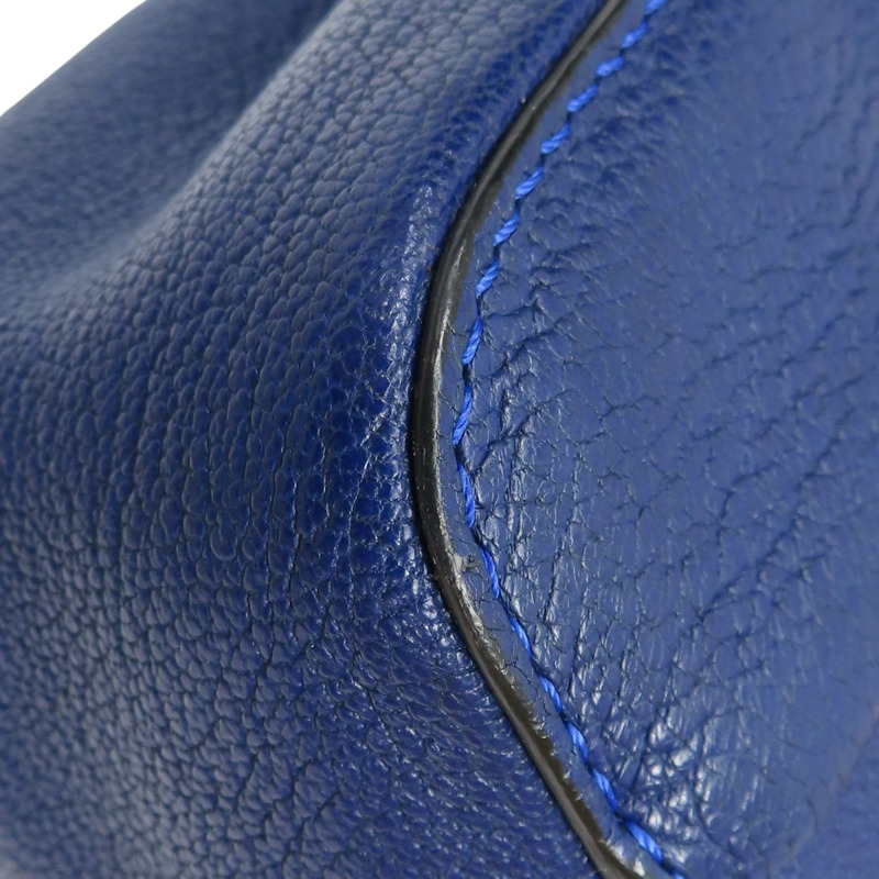 藍色牛皮 Elsie 鍊帶肩背包【Chloe 克羅伊】-10