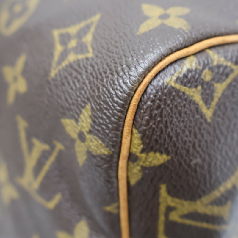 棕色 原花 帆布 SPEEDY 30 手提包 M41526 (無鑰使)【LOUIS VUITTON LV 路易威登】 M41526-10