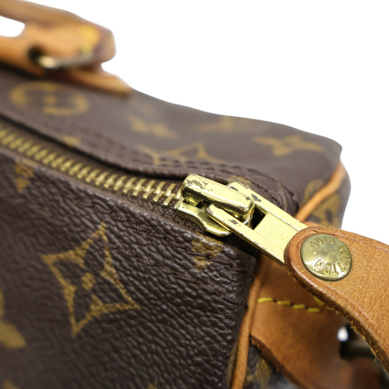 棕色 原花 帆布 SPEEDY 30 手提包 M41526 (無鑰使)【LOUIS VUITTON LV 路易威登】 M41526-15