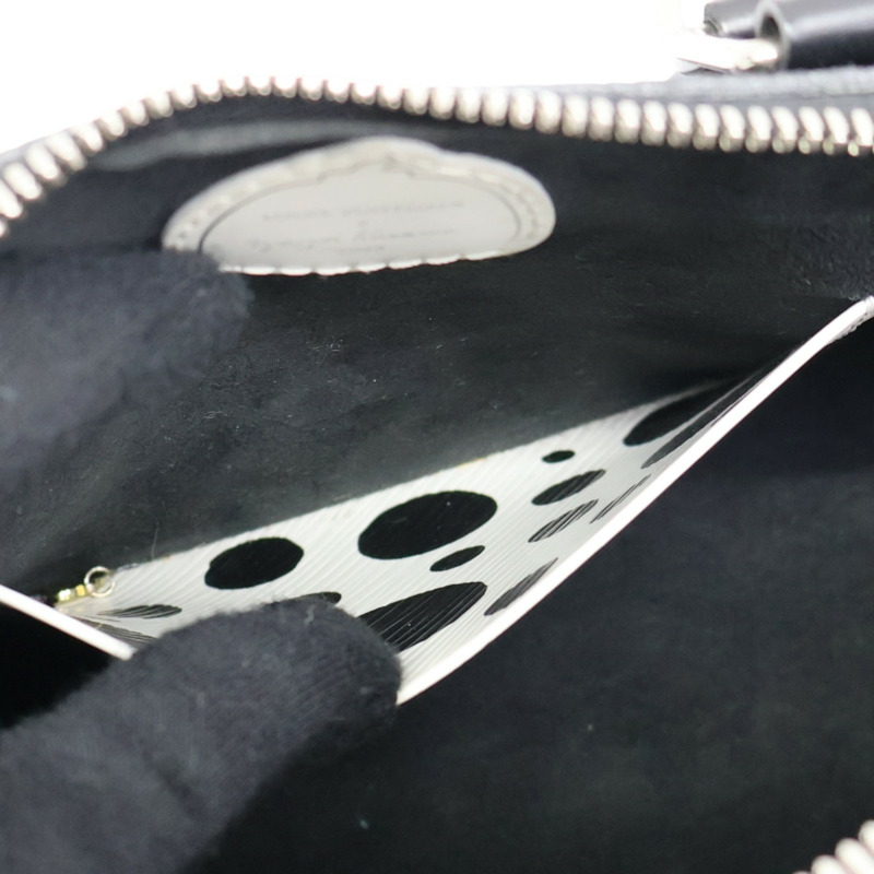 黑/白色 Epi水波紋牛皮 LVxYK Alma Infinity Dots 兩用包 M21699【LOUIS VUITTON LV 路易威登】 M21699-5