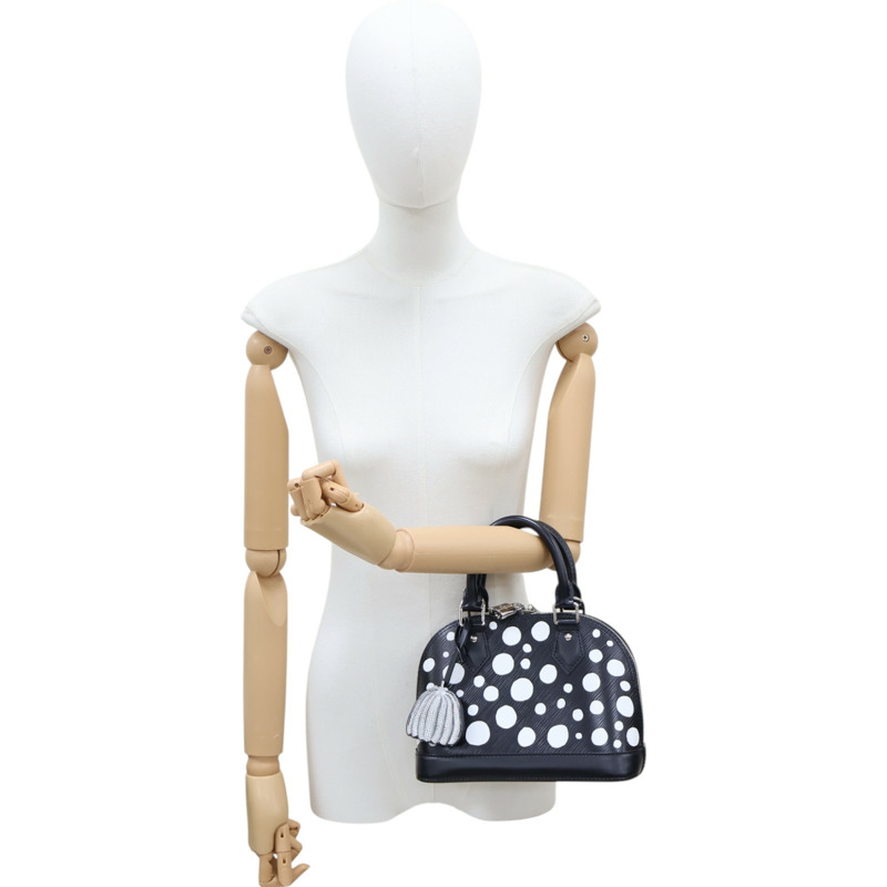 黑/白色 Epi水波紋牛皮 LVxYK Alma Infinity Dots 兩用包 M21699【LOUIS VUITTON LV 路易威登】 M21699-8