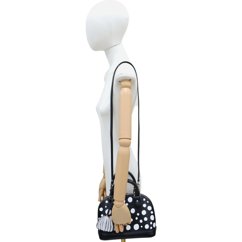 黑/白色 Epi水波紋牛皮 LVxYK Alma Infinity Dots 兩用包 M21699【LOUIS VUITTON LV 路易威登】 M21699-9