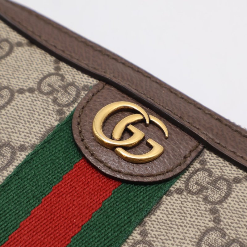 GUCCI Ophidia紅綠織帶老花相機包-8