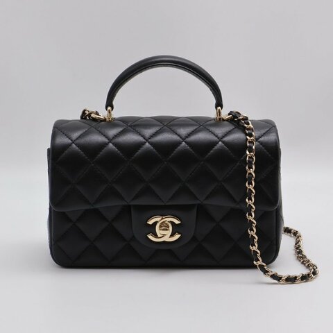 CHANEL Handle Mini CF20 - 黑金