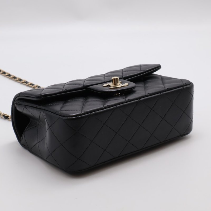 CHANEL Handle Mini CF20 - 黑金-3