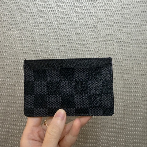 LV 黑灰格Neo卡夾N62666