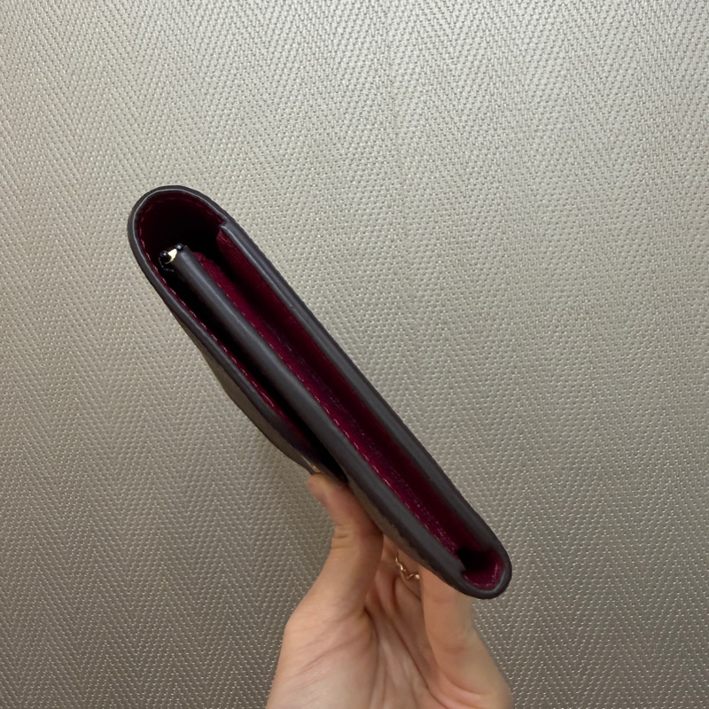 LV 原花金釦Emilie長夾M60697-2
