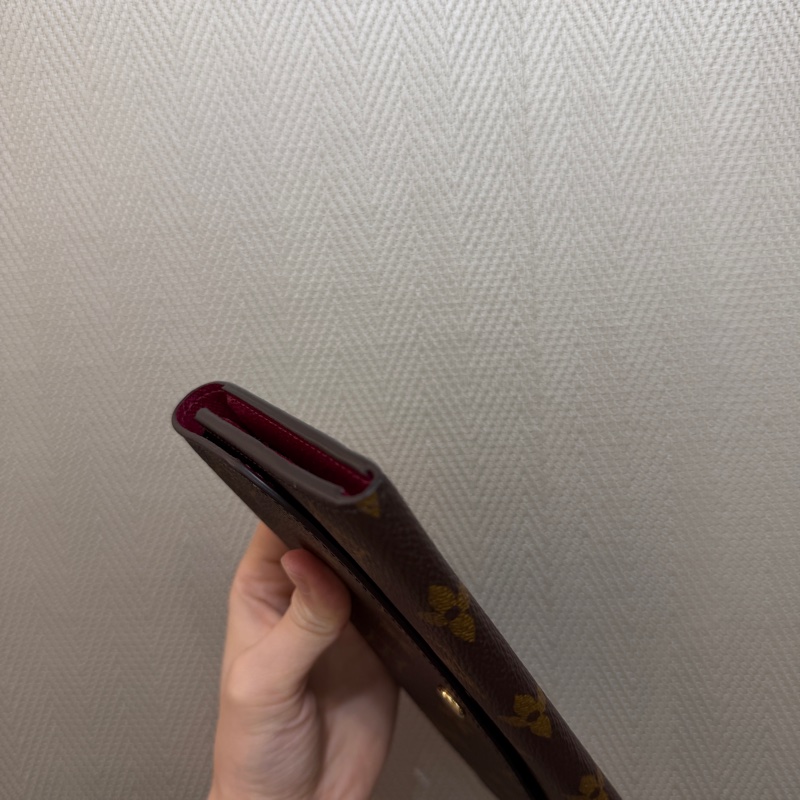 LV 原花金釦Emilie長夾M60697-7